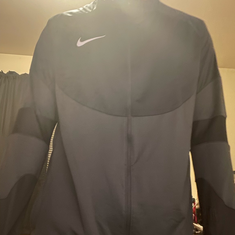 Nike thermafit zip up jacket XL blk/blk